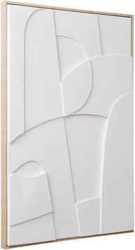 Pikkukuva: House Nordic Madeline canvas-taulu nro 1, 60x90cm valkoinen