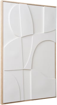 Pikkukuva: House Nordic Madeline canvas-taulu nro 2, 60x90cm valkoinen