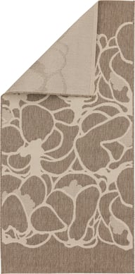 Pikkukuva: Vallila Makeba Flat matto 100x300cm beige/valkoinen (sisä- ja ulkokäyttöön)