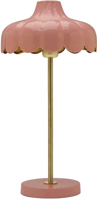 Pikkukuva: PR Home Wells pöytävalaisin roosa/kulta 50cm