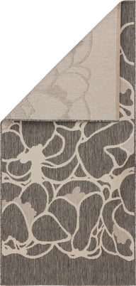 Pikkukuva: Vallila Makeba flat matto grey 100x300cm
