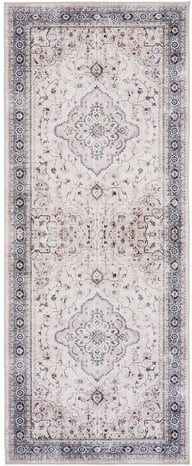 Pikkukuva: House Nordic käytävämatto, luonnonvalkoinen/beige/sininen, 80x200 cm