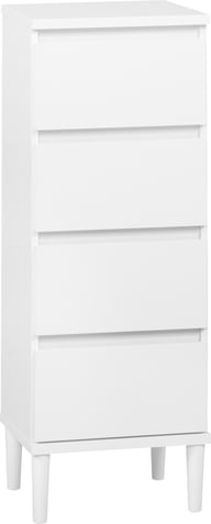 Pikkukuva: Soma lipasto 40cm 4ltk valkoinen