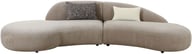 Pikkukuva: House Nordic Venice sohva, 2kpl irtotyynyjä, natural beige