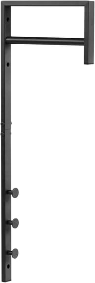 Pikkukuva: House Nordic Trento vaateteline 82 cm, metallinen, musta