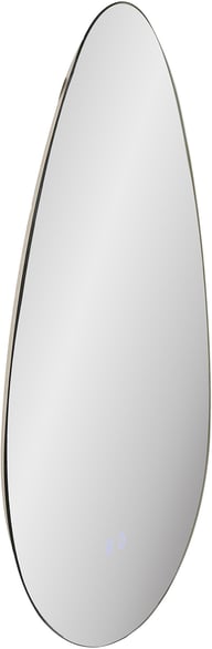 Pikkukuva: House Nordic led-peili, huurtumisenesto ja 3 valoasetusta, pisara, 58×80 cm