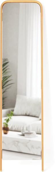 Pikkukuva: Umbra Bellwood nojaava peili 39x154 cm luonnonväri