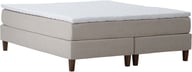 Moon Lux jenkkisänky 180x200, pocket 7-vyöh. Primo 05 beige, kännykkätaskulla (x2): Tyylikäs 180 cm leveä jenkkisänky, ergonominen pocket-jousitus, täydellinen makuuhuoneeseen. Mukautuu kehon muotoon, takaa laadukkaan unen.