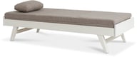 Pikkukuva: Notte 3-istuttava divaani vuodesohva 190cm taittopatjalla (beige), valkoinen