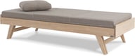 Pikkukuva: Notte 3-istuttava divaani vuodesohva 200cm taittopatjalla (beige), koivu lakattu