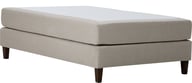 Moon Gold jenkkisänky 140x200, visco, Primo 05 beige: Mukava 140 cm leveä jenkkisänky, jossa 7 vyöhykkeen pocket-jousitus. Tyylikäs beige verhoilu, kartiojalat ja moderni muotoilu täydentävät makuuhuoneesi sisustusta.
