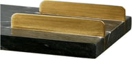 Pikkukuva: House Nordic tarjotin, marmori, musta/messinki, 38x12,5 cm