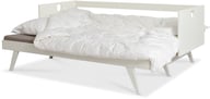 Pikkukuva: Notte 3-istuttava vuodesohva 190cm taittopatjalla (beige), valkoinen