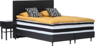 Fly Palace Lounge jenkkisänky 160x200 musta, sis. petauspatja: Tyylikäs 160 cm leveä jenkkisänky, jossa viskoelastinen patja. Sopii täydellisesti moderniin makuuhuoneeseen. Mukava ja kestävä.