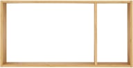 Pikkukuva: House Nordic Ember seinähylly 70x15x35,5cm, natural