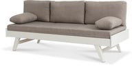 Pikkukuva: Notte divaani vuodesohva 200cm taittopatjalla (beige), valkoinen