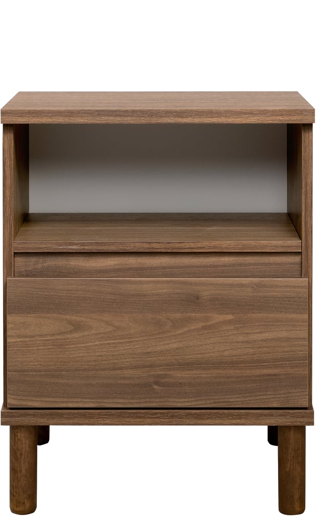 Sata lipasto nro 2. 47cm/1-ltk + avo ruskea , pyöreä jalka