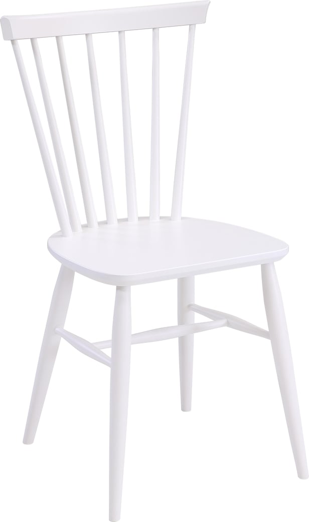 Pinja ruokapöydän tuoli, valkoinen