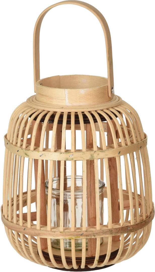 Bamboo lyhty 24x19 cm