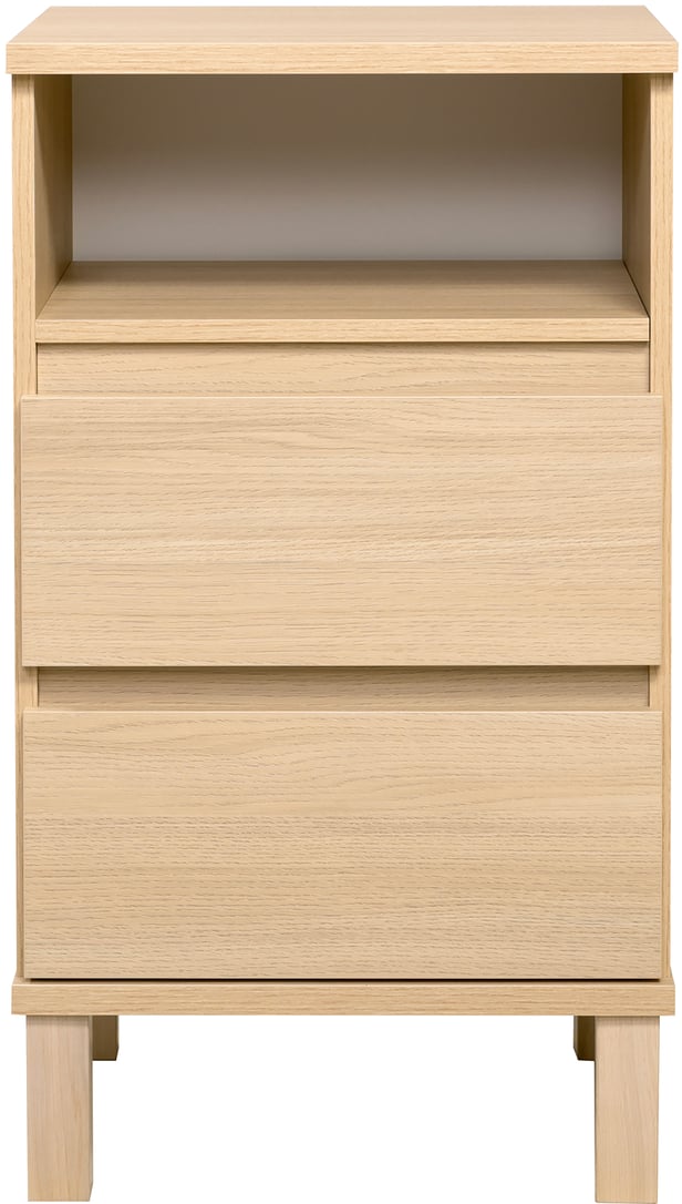 Sata lipasto nro 4. 47cm/2-ltk+ avo vaalea tammi, kantikas jalka