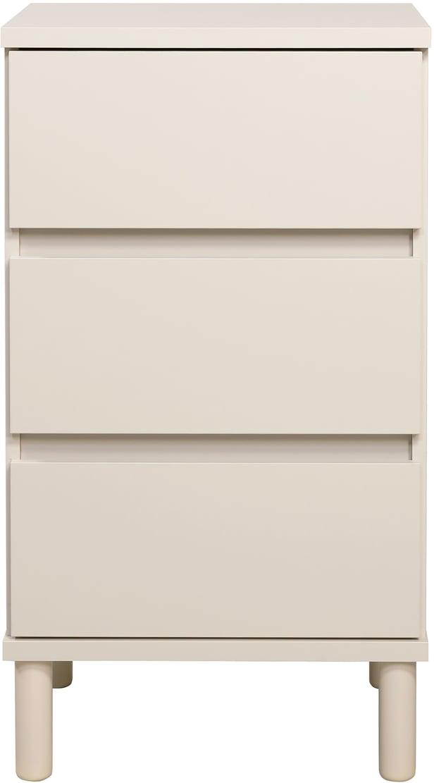 Sata lipasto nro 3. 47cm/3-ltk greige, pyöreä jalka