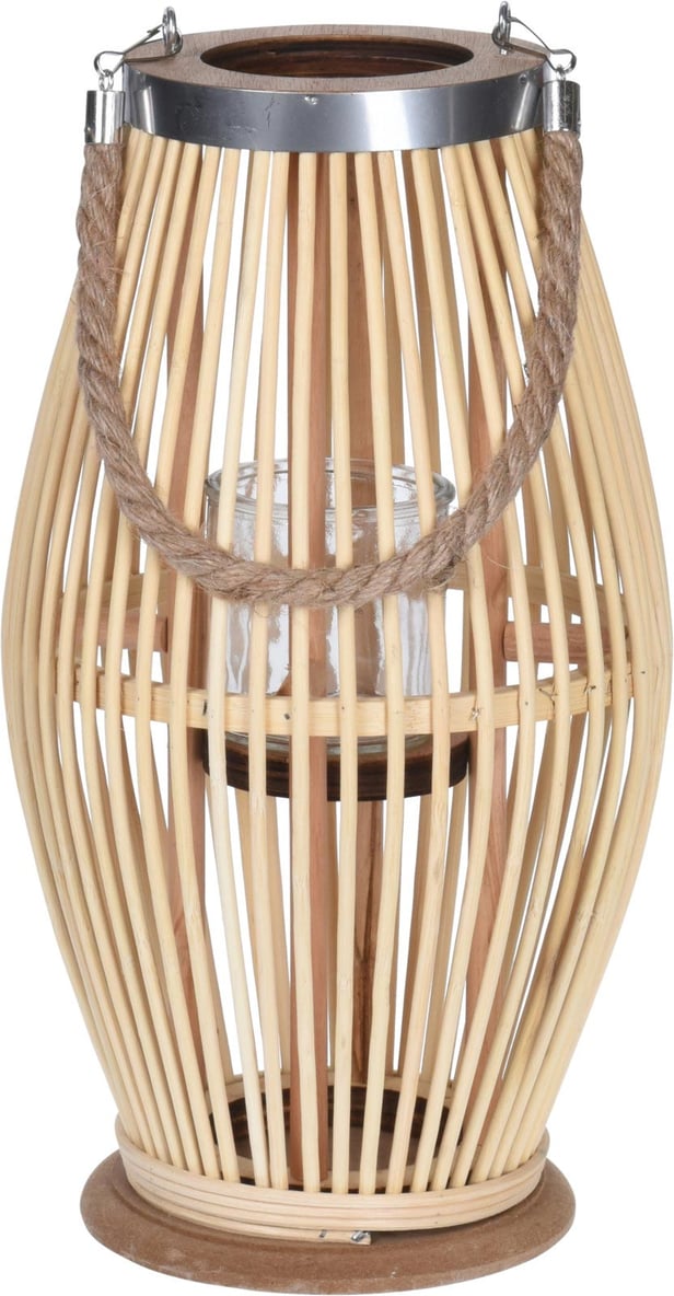 Bamboo lyhty 21x38 cm