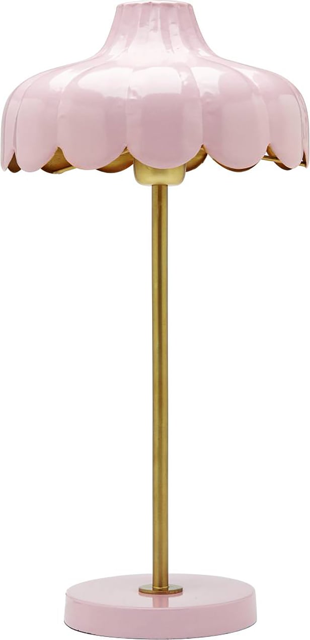 PR Home Wells pöytävalaisin roosa/kulta 50cm