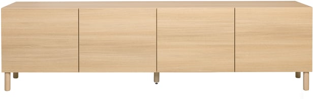 Lakeus taso nro 2. 197 cm taso nro 2. vaalea tammi, puujalka