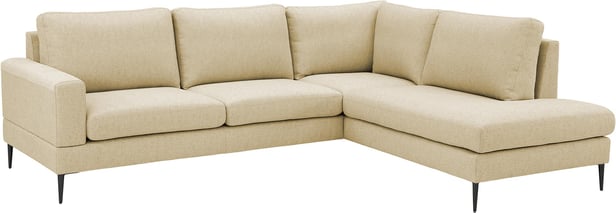 Capri avokulmasohva (oikea) beige