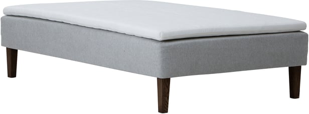Moon Basic runkopatja 120x200, pocket 5-vyöh. Primo 84 v.harmaa, kännykkätaskulla