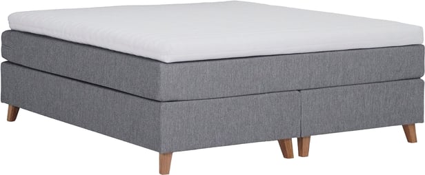 Seili jenkkisänky 160x200 (sis. Mega-petauspatja), harmaa