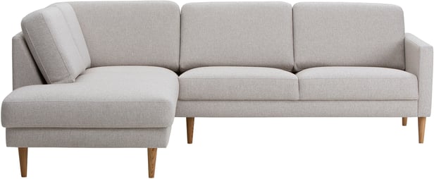 Fox avokulmasohva iso (vasen) beige