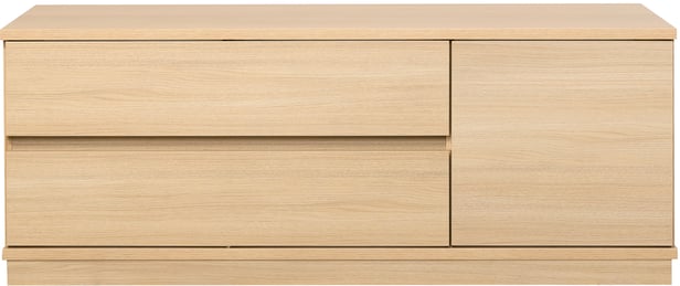 Sata taso nro 38. 138cm 2ltk + ovi oikea vaalea tammi, sokkeli