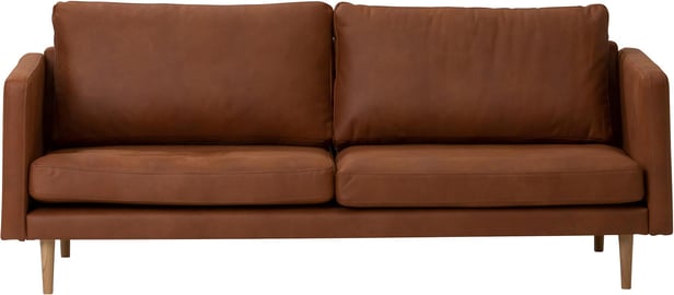 Scandinavia 3-istuttava sohva, kentucky konjakki