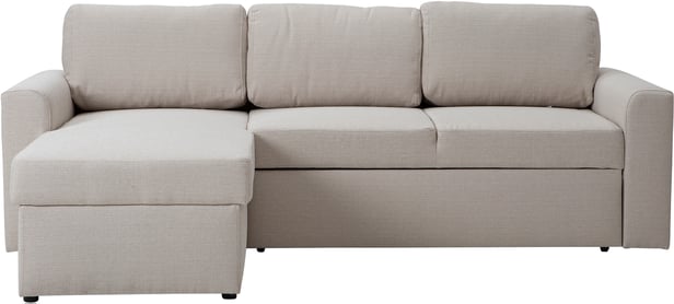 Ingrid 3-ist. vuodedivaanisohva beige (ei sis. vuodevaatelaatikkoa)
