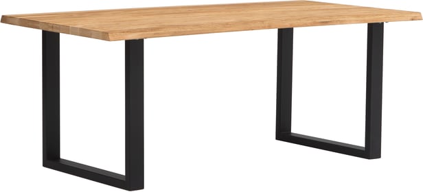 Estelle lankkupöytä 190x95 öljytty tammi, U-jalalla