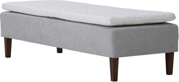 Moon Standard runkopatja 80x200, pocket 5-vyöh. Primo 84 v.harmaa, kännykkätaskulla