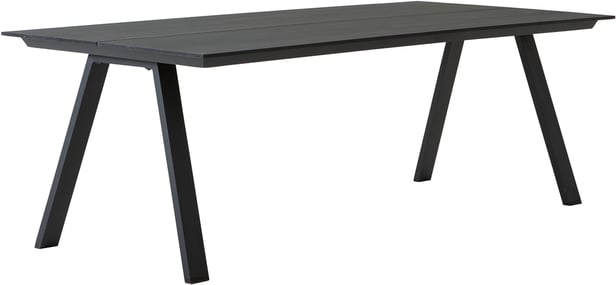 Messina ruokapöytä 220x100 musta