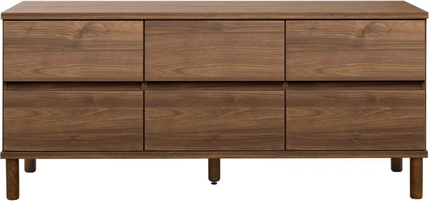 Sata taso nro 36. 138cm 6ltk ruskea, pyöreä jalka