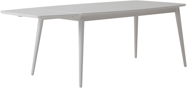 Reino ruokapöytä jatkettava 170/215x95 cm, valkoinen