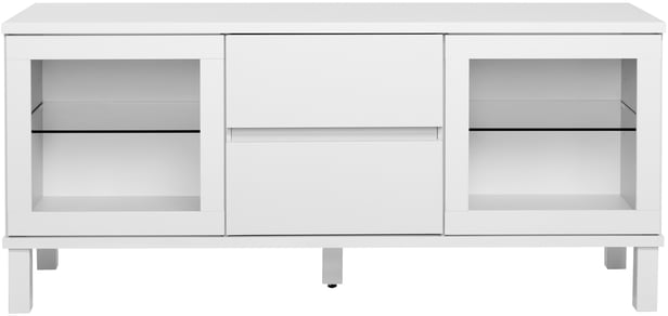 Sata taso nro 32. 138cm 2 lasiovea + 2ltk valkoinen, kantikas jalka