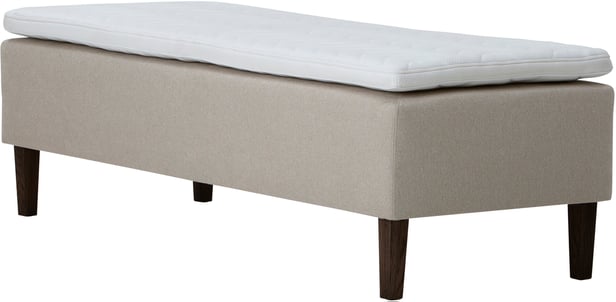 Moon Lux runkopatja 80x200, pocket 7-vyöh. Primo 05 beige, kännykkätaskulla