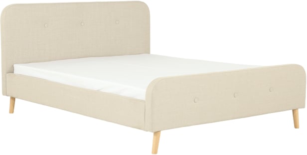 Hemma verhoiltu sängyn runko 160x200 beige