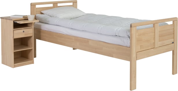 Seniori sänky 80 cm koivu lakattu