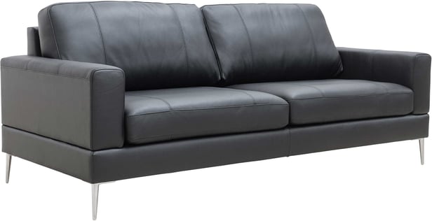 Capri 3-istuttava sohva musta