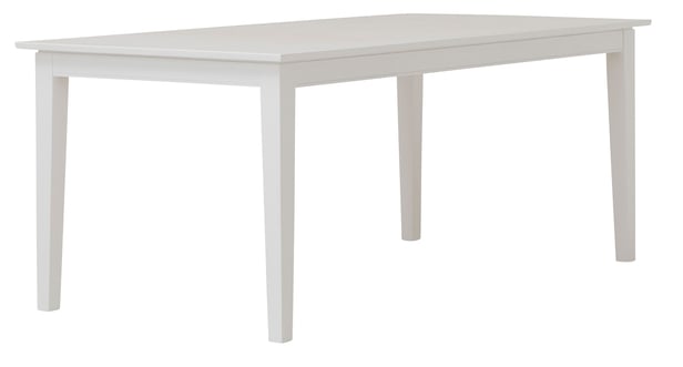 Kartano ruokapöytä 95x180 valkoinen