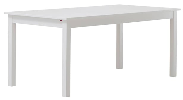 Elise ruokapöytä 90x175 valkoinen