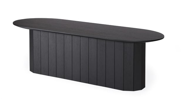 Revolve sohvapöytä 140x60 cm musta