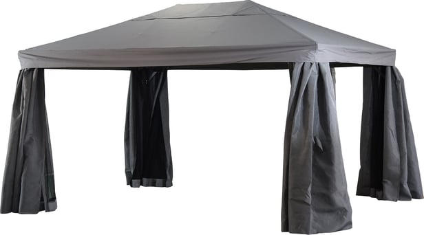 Biella harmaa paviljonki 3x4 M