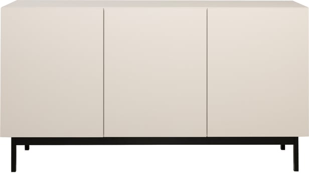 Lakeus senkki nro 3. 148 cm senkki nro 3. greige, metallinen jalkasokkeli